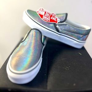 VANS Slip-On Prism Suede Sneakers